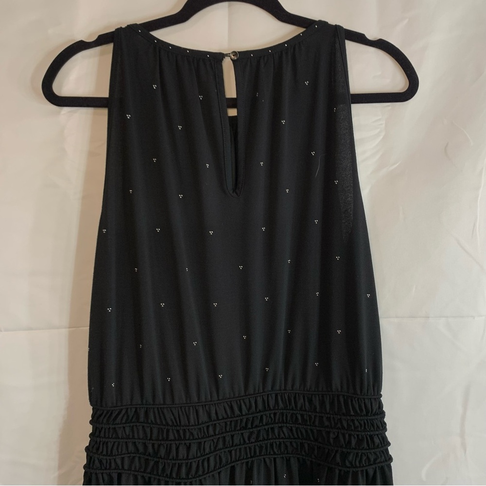NWoT Belldini Women’s Black Embellished High Neck Midi Dress, size M - Picture 7 of 14